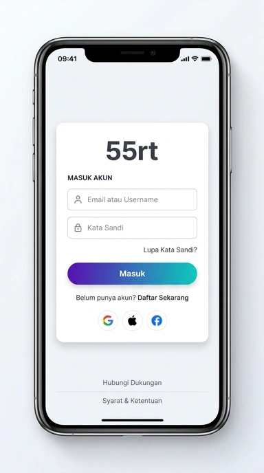 Panduan Masuk Akun 55rt untuk Android