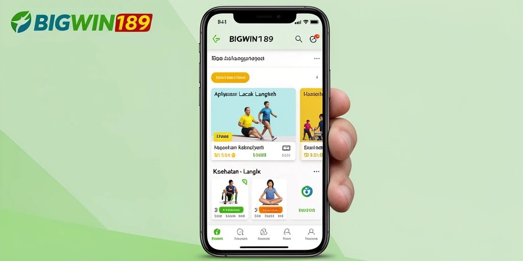 Tampilan antarmuka pengguna aplikasi Lacak Langkah yang intuitif.